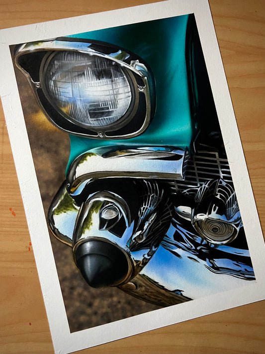 1957 Bel Air Chrome study
