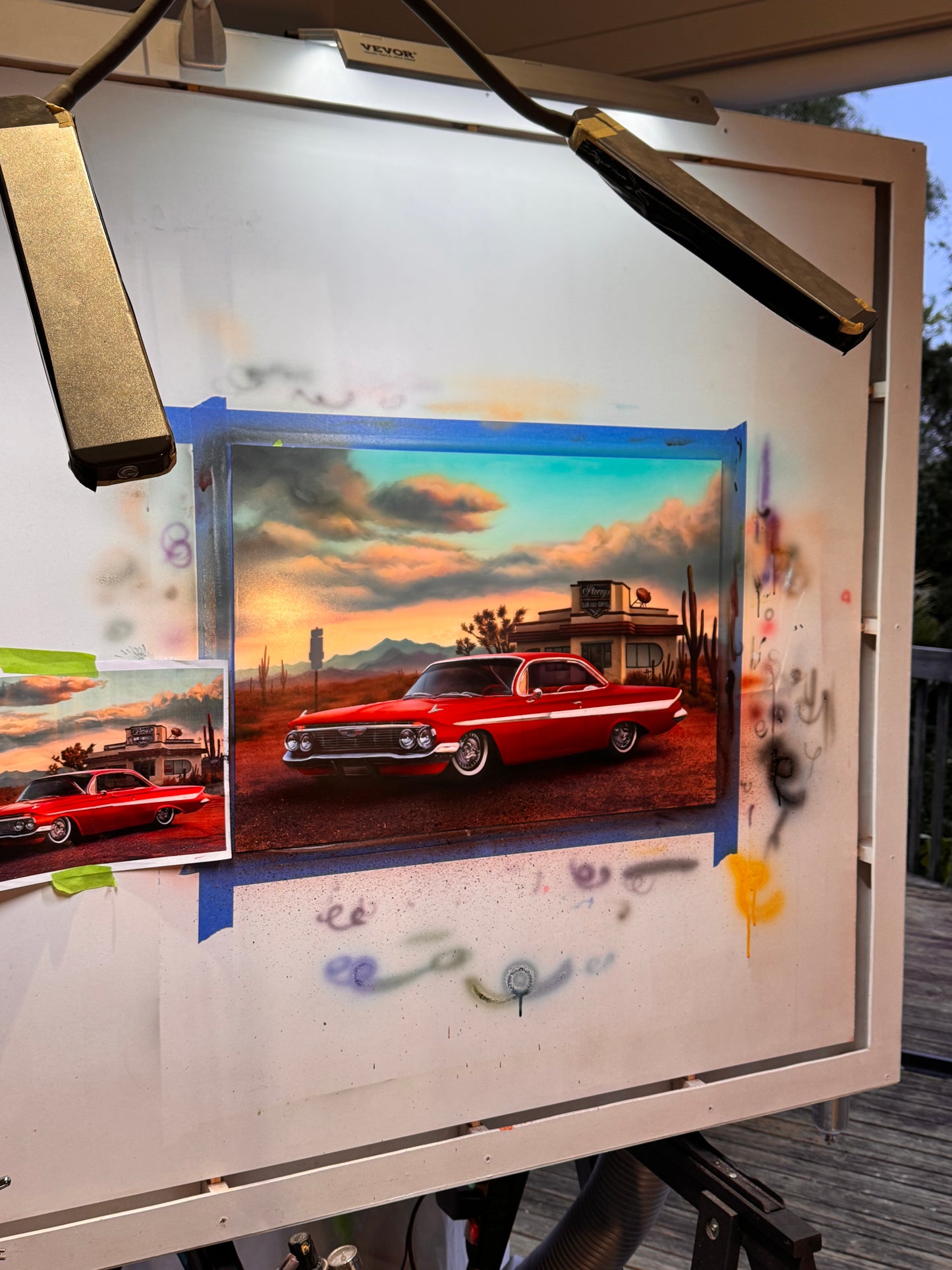 1961 Impala - ‘Last stop’ Original Artwork